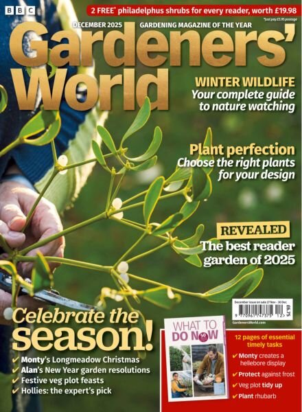 BBC Gardeners’ World – December 2025 Cover