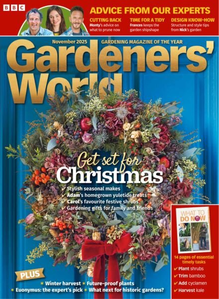 BBC Gardeners’ World – November 2025 Cover