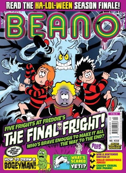 Beano – 29 October 2025 Cover