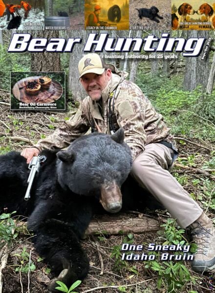 Bear Hunting Magazine – September-October 2025 Cover