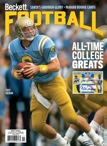 Beckett Football – December 2025 Cover