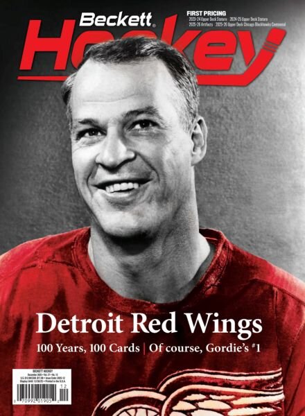 Beckett Hockey – December 2025 Cover