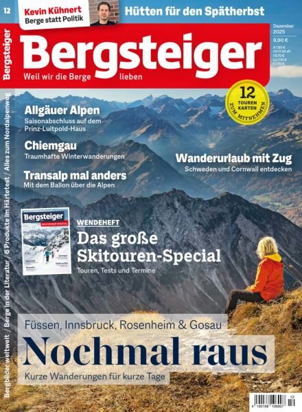 Bergsteiger – Dezember 2025 Cover