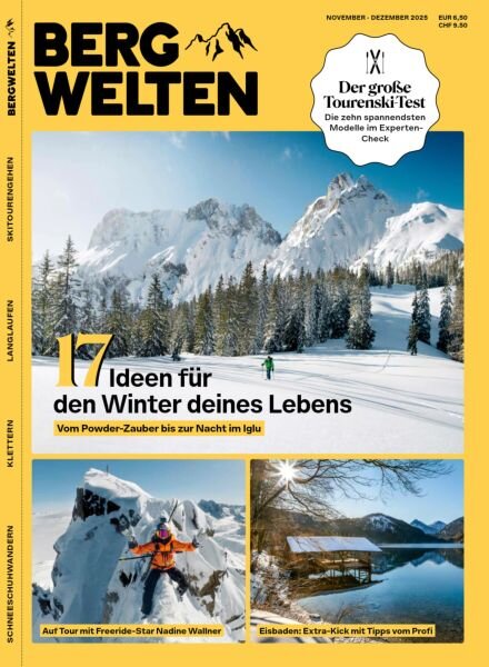 Bergwelten Germany – November-Dezember 2025 Cover