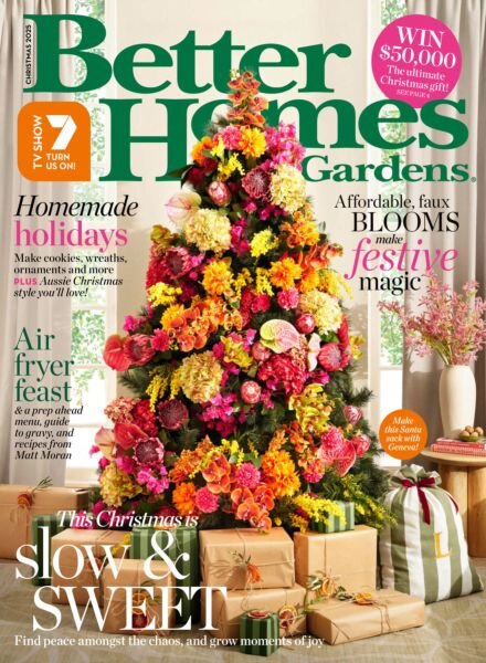 Better Homes and Gardens Australia – Christmas 2025 Cover