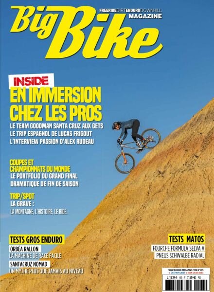 Big Bike Magazine – Octobre-Novembre 2025 Cover