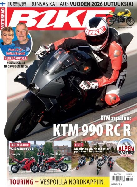 Bike Finland – Marraskuu 2025 Cover