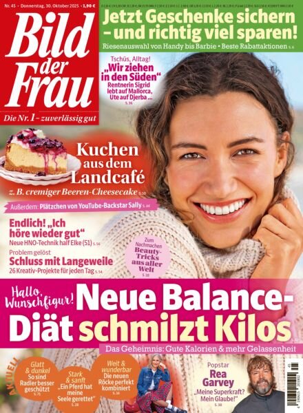 Bild der Frau – 30 Oktober 2025 Cover