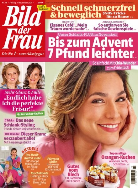 Bild der Frau – 7 November 2025 Cover