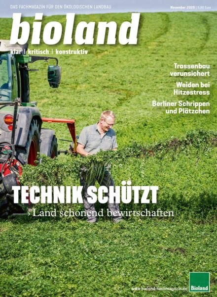 Bioland Magazin – November 2025 Cover