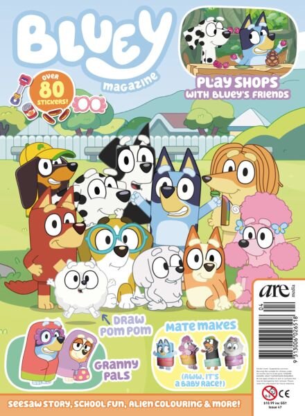 Bluey Magazine – April 2024 Cover