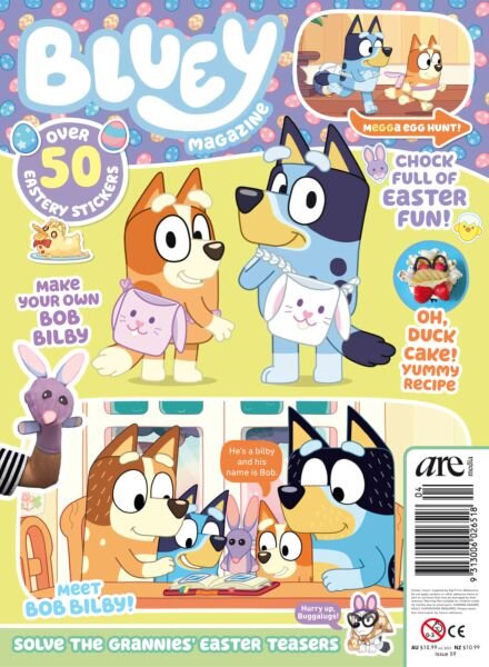 Bluey Magazine – April 2025 Cover