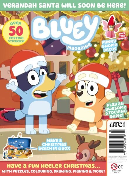 Bluey Magazine – December 2024 Cover