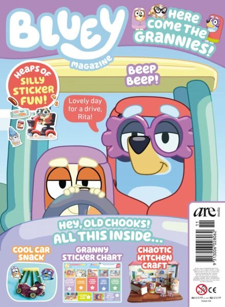 Bluey Magazine – Issue 66 – November 2025 Cover