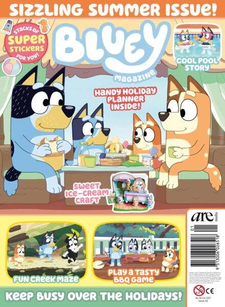 Bluey Magazine – January 2025 Cover