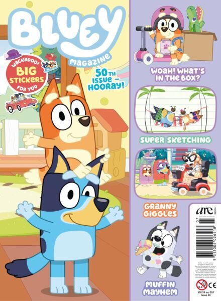 Bluey Magazine – July 2024 Cover
