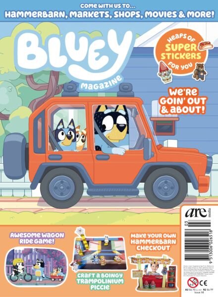Bluey Magazine – March 2025 Cover