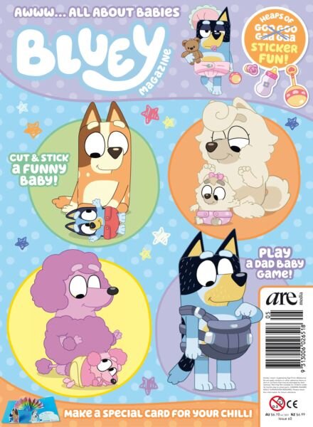 Bluey Magazine – May 2025 Cover