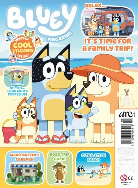 Bluey Magazine – October 2024 Cover