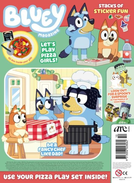 Bluey Magazine – October 2025 Cover