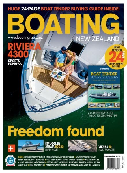 Boating New Zealand – November 2025 Cover