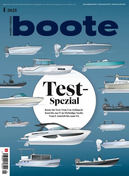 Boote – Test-Spezial 2025 Cover