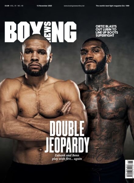 Boxing News – 13 November 2025 Cover