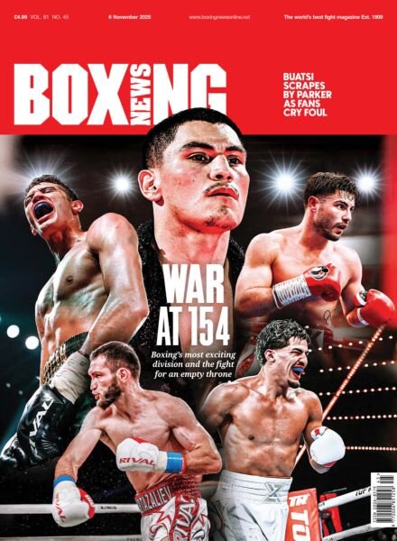 Boxing News – 6 November 2025 Cover