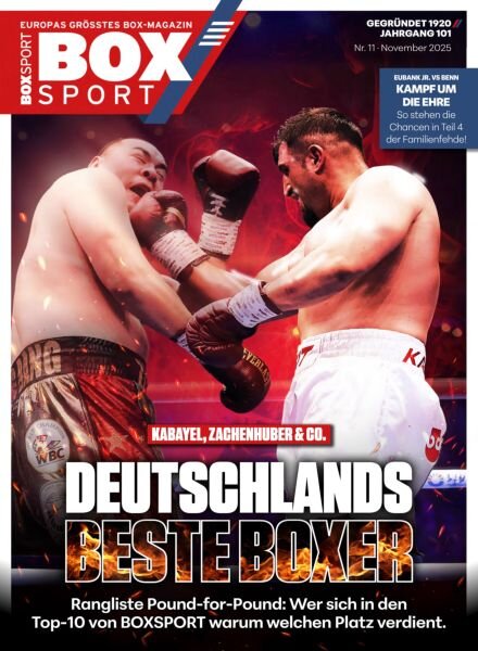 BoxSport – November 2025 Cover