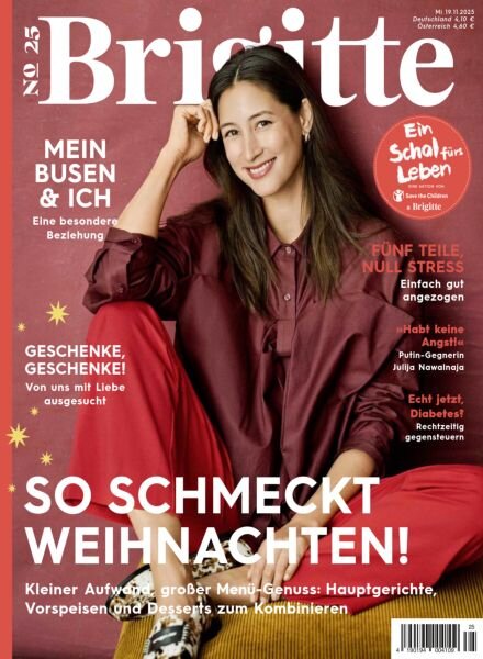 Brigitte Magazin – Nr 25 2025 Cover