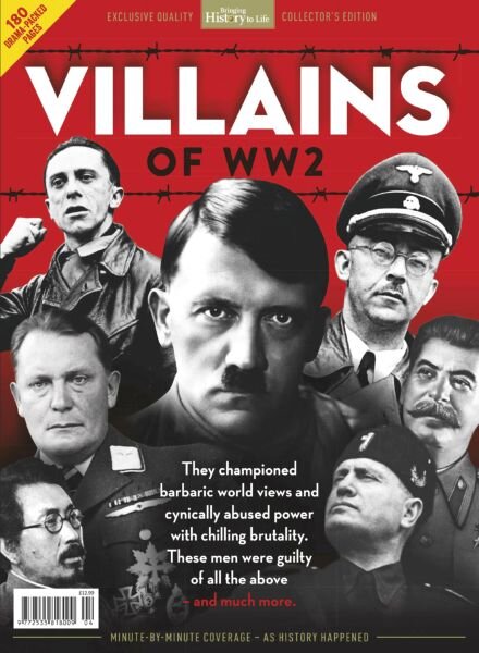 Bring History to Life Collections – Villains of WW2 – November 2025 Cover