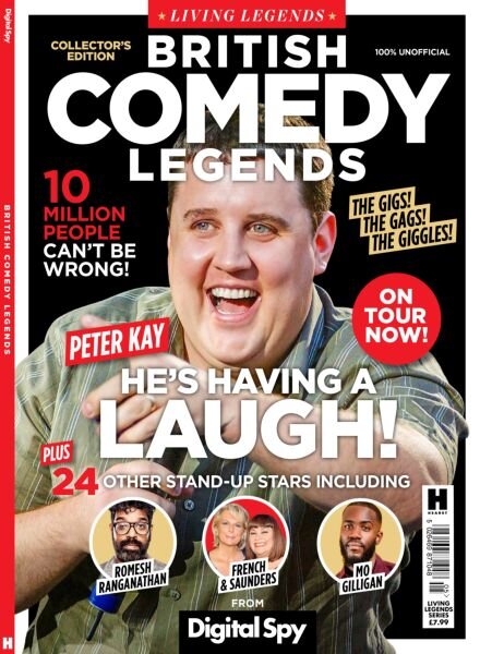 British Comedy Legends – 2025 Cover