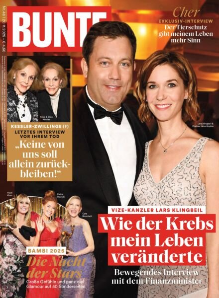 Bunte – 20 November 2025 Cover