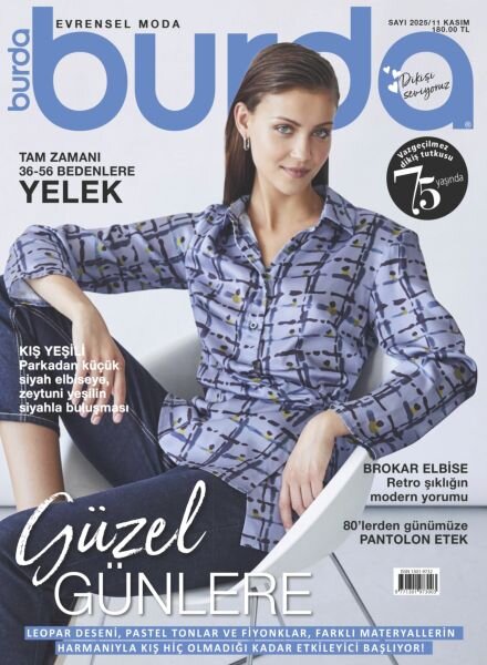 Burda Turkiye – Kasim 2025 Cover