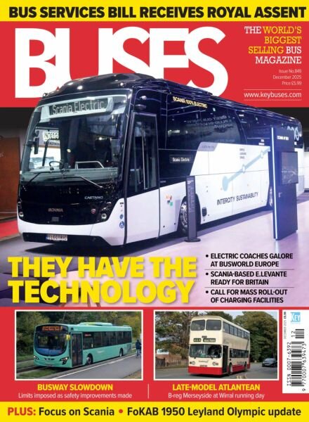 Buses Magazine – December 2025 Cover
