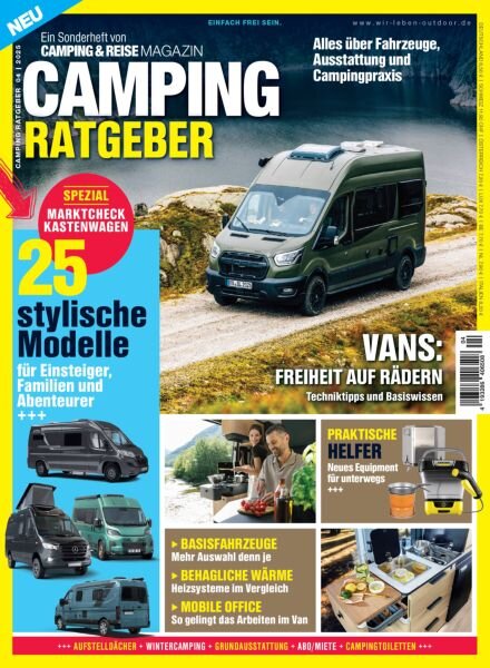 Camping Ratgeber Sonderheft – Oktober 2025 Cover
