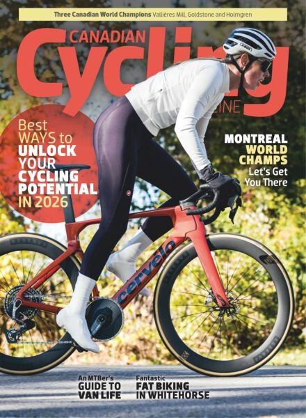 Canadian Cycling – December 2025 – January 2026 Cover