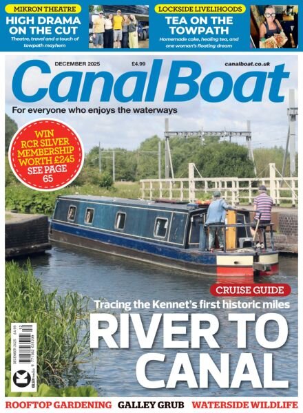Canal Boat – December 2025 Cover