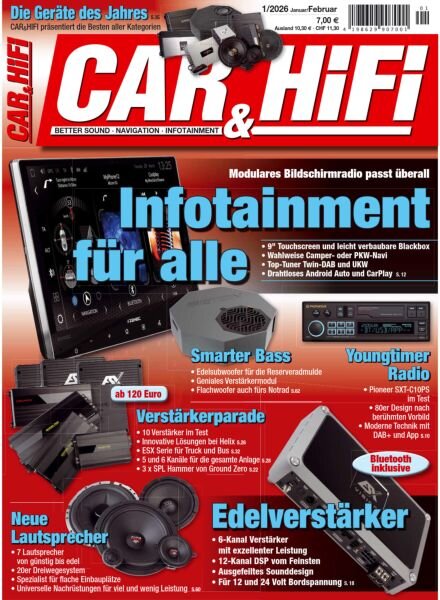 Car & Hifi – Januar-Februar 2026 Cover