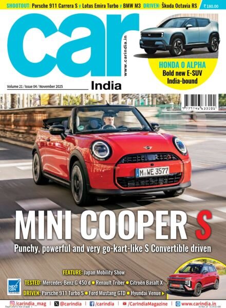 Car India – November 2025 Cover