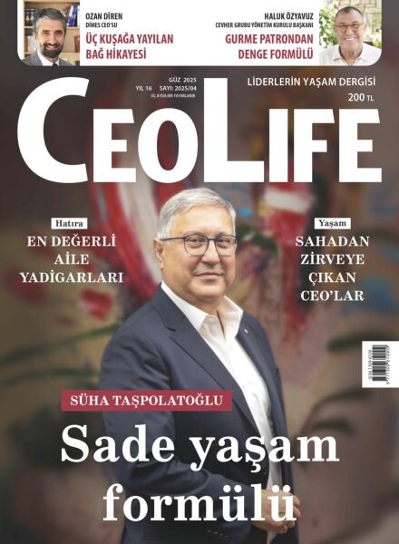 CEO Life – Kasim 2025 Cover
