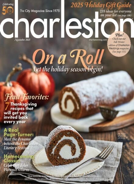 Charleston Magazine – November 2025 Cover