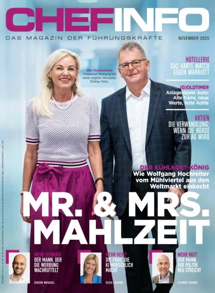 Chefinfo – November 2025 Cover