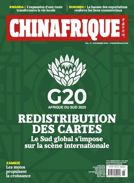 Chinafrique – Novembre 2025 Cover