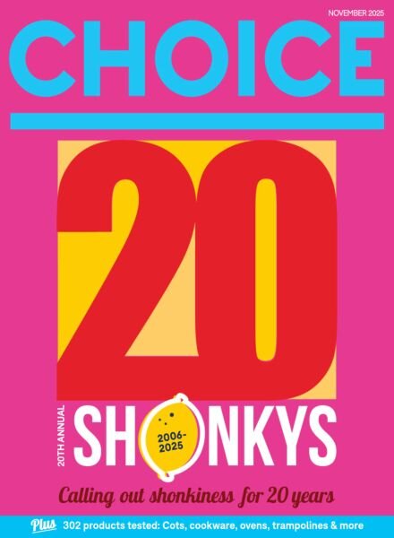 Choice Australia – November 2025 Cover