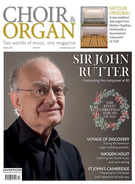 Choir & Organ – Winter 2025 Cover