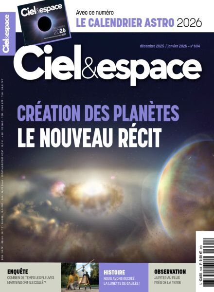 Ciel & Espace – Decembre 2025 – Janvier 2026 Cover