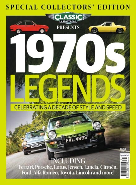 Classic & Sports Car Presents – 1970s Legends – 13 November 2025 Cover