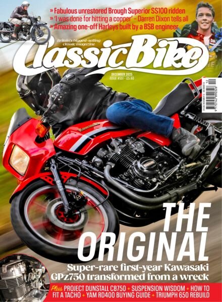 Classic Bike UK – December 2025 Cover