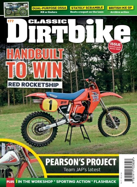 Classic Dirt Bike – Winter 2025 Cover